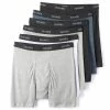 Men's Hanes® Classics 5-pack + 1 Bonus Tagless Boxer Briefs Assorted