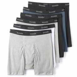 Men's Hanes® Classics 5-pack + 1 Bonus Tagless Boxer Briefs Assorted -Hanes Shop unnamed file 1798