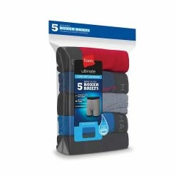 Boys 6-20 Hanes Ultimate® 5-Pack Super Soft Lightweight Boxer Briefs Assorted 2 Boys 6-20 Hanes Ultimate® 5-Pack Super Soft Lightweight Boxer Briefs Assorted -Hanes Shop unnamed file 1833