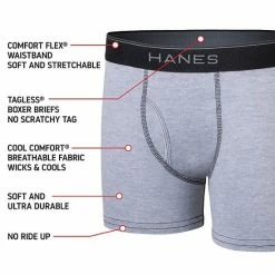 Boys 6-20 Hanes Ultimate® 5-Pack Super Soft Lightweight Boxer Briefs Assorted 4 Boys 6-20 Hanes Ultimate® 5-Pack Super Soft Lightweight Boxer Briefs Assorted -Hanes Shop unnamed file 1835