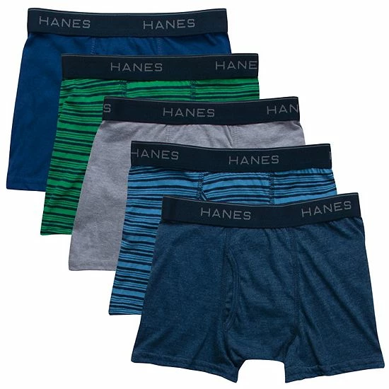 Boys 6-20 Hanes Ultimate® 5-Pack Super Soft Lightweight Boxer Briefs Assorted Boys 6-20 Hanes Ultimate® 5-Pack Super Soft Lightweight Boxer Briefs Assorted -Hanes Shop unnamed file 1839