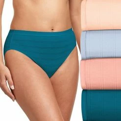 Hanes Ultimate® 4-pack Breathable Comfort Flex Fit Hi Cut Panty Set 43CFF4 Buff Taupe Asst