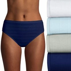 Hanes Ultimate® 4-pack Breathable Comfort Flex Fit Hi Cut Panty Set 43CFF4 Buff Taupe Asst -Hanes Shop unnamed file 1847