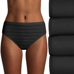Hanes Ultimate® 4-pack Breathable Comfort Flex Fit Hi Cut Panty Set 43CFF4 Buff Taupe Asst -Hanes Shop unnamed file 1849