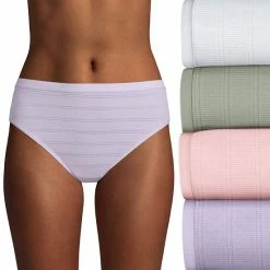 Hanes Ultimate® 4-pack Breathable Comfort Flex Fit Hi Cut Panty Set 43CFF4 Buff Taupe Asst -Hanes Shop unnamed file 1850
