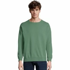 Men's Hanes® ComfortWash Garment-Dyed Fleece Sweatshirt Mint 14 Men's Hanes® ComfortWash Garment-Dyed Fleece Sweatshirt Mint -Hanes Shop unnamed file 1920