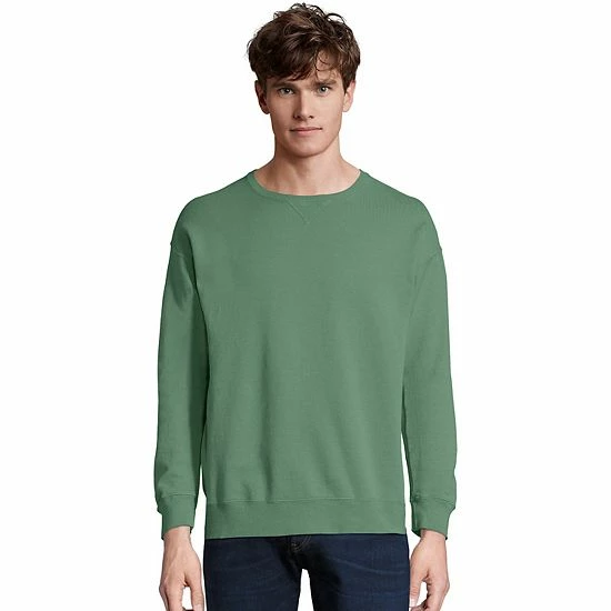 Men's Hanes® ComfortWash Garment-Dyed Fleece Sweatshirt Mint Men's Hanes® ComfortWash Garment-Dyed Fleece Sweatshirt Mint -Hanes Shop unnamed file 1920