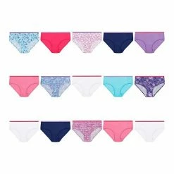 Girls Hanes Ultimate® Cotton Brief Panties 14+1 Bonus Pack Multi 5 Girls Hanes Ultimate® Cotton Brief Panties 14+1 Bonus Pack Multi -Hanes Shop unnamed file 1943