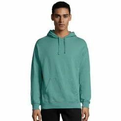 Men's Hanes® ComfortWash Garment-Dyed Fleece Hoodie Horizon Orange -Hanes Shop unnamed file 1993