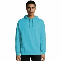 Men's Hanes® ComfortWash Garment-Dyed Fleece Hoodie Horizon Orange -Hanes Shop unnamed file 1994
