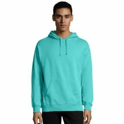 Men's Hanes® ComfortWash Garment-Dyed Fleece Hoodie Horizon Orange -Hanes Shop unnamed file 1996
