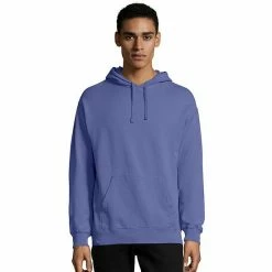 Men's Hanes® ComfortWash Garment-Dyed Fleece Hoodie Horizon Orange -Hanes Shop unnamed file 2000