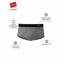 Big & Tall Hanes Cool Comfort® 6-Pack Briefs -Hanes Shop unnamed file 2014
