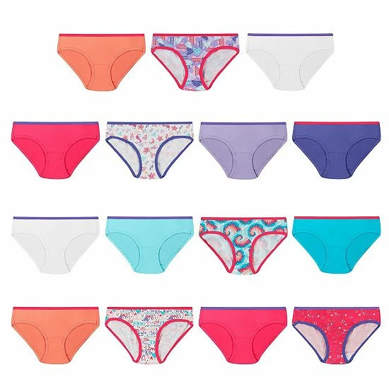 Girls Hanes Ultimate® Cotton Hipster Panties 14+1 Bonus Pack Multi Color Girls Hanes Ultimate® Cotton Hipster Panties 14+1 Bonus Pack Multi Color -Hanes Shop unnamed file 2019