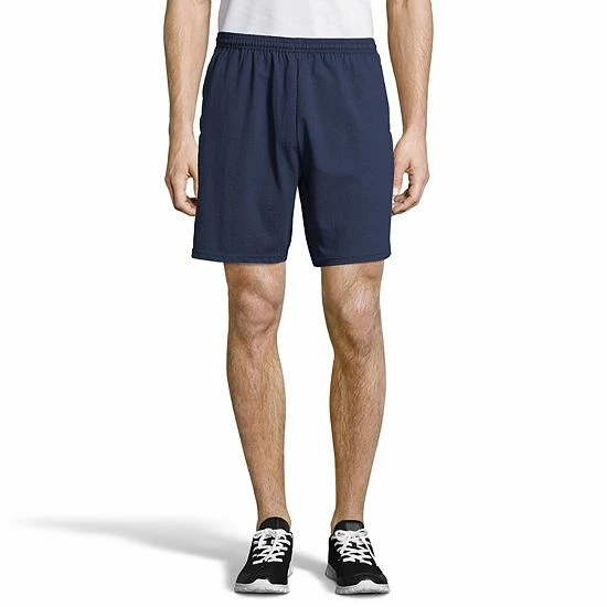 Big & Tall Hanes® Jersey Pocket Shorts Navy Big & Tall Hanes® Jersey Pocket Shorts Navy -Hanes Shop unnamed file 2028