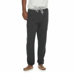 Men's Hanes® 1901 Heritage French Terry Pajama Jogger Pants Blue