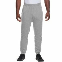Men's Hanes French Terry Jogger Pants Concrete Heather 4 Men's Hanes French Terry Jogger Pants Concrete Heather -Hanes Shop unnamed file 2077