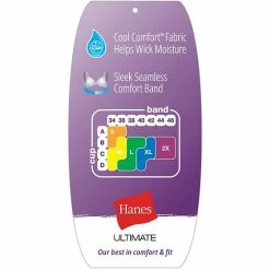 Hanes Ultimate® No Dig With Lift Support Wirefree Bra DHHU41 Evening Blush -Hanes Shop unnamed file 2119