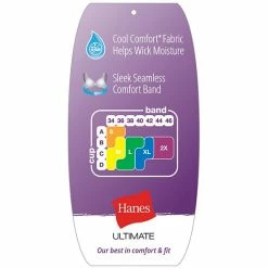 Hanes Ultimate® No Dig Support Smoothtec Wireless Bra DHHU35 Black 20 Hanes Ultimate® No Dig Support Smoothtec Wireless Bra DHHU35 Black -Hanes Shop unnamed file 265