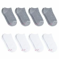 Women's Hanes Ultimate® Cool Comfort® 8-Pack Cushioned No-Show Socks Black -Hanes Shop unnamed file 315
