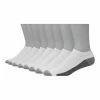 Men's Hanes Ultimate® 8-pack X-Temp Ultra Cushion Low-Cut Socks Grey Marl