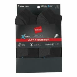 Men's Hanes Ultimate® 8-pack X-Temp Ultra Cushion Low-Cut Socks Grey Marl 8 Men's Hanes Ultimate® 8-pack X-Temp Ultra Cushion Low-Cut Socks Grey Marl -Hanes Shop unnamed file 386