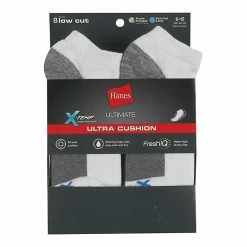 Men's Hanes Ultimate® 8-pack X-Temp Ultra Cushion Low-Cut Socks Grey Marl 9 Men's Hanes Ultimate® 8-pack X-Temp Ultra Cushion Low-Cut Socks Grey Marl -Hanes Shop unnamed file 387