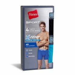 Men's Hanes® 4-pack Sport X-Temp Air Mesh Boxer Briefs Green Assorted -Hanes Shop unnamed file 401