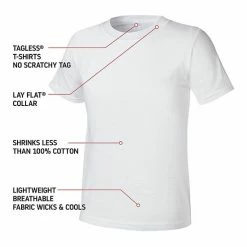 Boys 4-20 Hanes Ultimate® Tee 5+1 Bonus Pack -Hanes Shop unnamed file 482