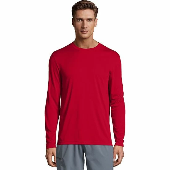 Men's Hanes® CoolDRI Performance Tee Deep Red Men's Hanes® CoolDRI Performance Tee Deep Red -Hanes Shop unnamed file 498
