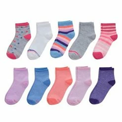 Girls Hanes Ultimate® 10-Pack Ankle Socks