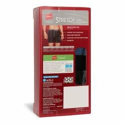 Men's Hanes Ultimate® 5-Pack Stretch Boxer Brief Black -Hanes Shop unnamed file 570