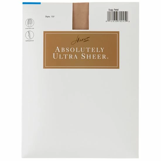 Hanes® Absolutely Ultra Sheer Control Top Pantyhose 707 Barely There Hanes® Absolutely Ultra Sheer Control Top Pantyhose 707 Barely There -Hanes Shop unnamed file 574