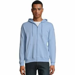 Men's Hanes® EcoSmart Fleece Full-Zip Hooded Jacket White1 25 Men's Hanes® EcoSmart Fleece Full-Zip Hooded Jacket White1 -Hanes Shop unnamed file 64