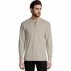 Men's Hanes® Beefy Heavyweight Henley Mulled Berry -Hanes Shop unnamed file 649