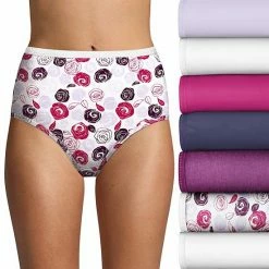 Women's Hanes Ultimate® 6+1 Bonus Pack Cotton Brief Panty Set 40H7CC Light Buff -Hanes Shop unnamed file 659