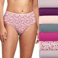 Women's Hanes Ultimate® 6+1 Bonus Pack Cotton Brief Panty Set 40H7CC Light Buff -Hanes Shop unnamed file 661
