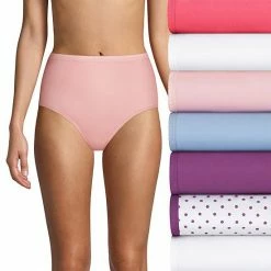 Women's Hanes Ultimate® 6+1 Bonus Pack Cotton Brief Panty Set 40H7CC Light Buff -Hanes Shop unnamed file 664