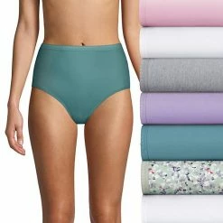Women's Hanes Ultimate® 6+1 Bonus Pack Cotton Brief Panty Set 40H7CC Light Buff -Hanes Shop unnamed file 665