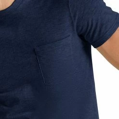 Men's Hanes Originals Tri-Blend Pocket Tee Blue Jay Pe Heather -Hanes Shop unnamed file 671