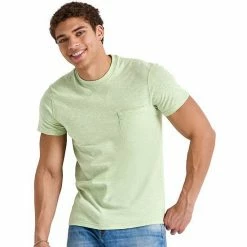 Men's Hanes Originals Tri-Blend Pocket Tee Blue Jay Pe Heather -Hanes Shop unnamed file 677
