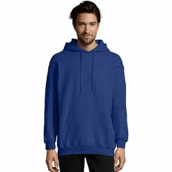 Men's Hanes Ultimate® Fleece Pullover Hoodie Black -Hanes Shop unnamed file 703