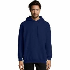 Men's Hanes Ultimate® Fleece Pullover Hoodie Black -Hanes Shop unnamed file 704