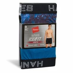 Men's Hanes Ultimate® ComfortFlex Fit 3-Pack Knit Boxers -Hanes Shop unnamed file 713