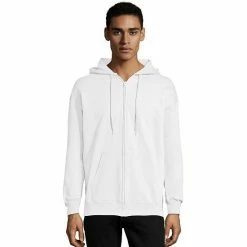 Men's Hanes Ultimate® Fleece Full-Zip Hoodie Dark Chocolate -Hanes Shop unnamed file 749