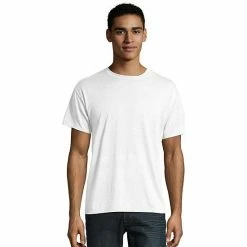 Men's Hanes Ultimate® X-Temp FreshIQ Super Soft Crewneck Pajama Tee Dark Blue Heather 4 Men's Hanes Ultimate® X-Temp FreshIQ Super Soft Crewneck Pajama Tee Dark Blue Heather -Hanes Shop unnamed file 837