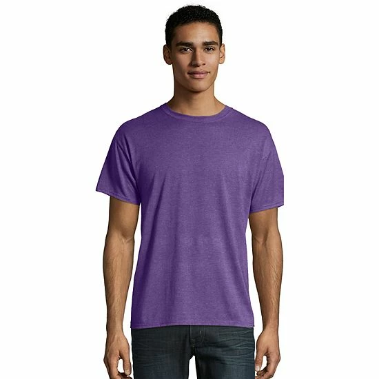 Men's Hanes Ultimate® X-Temp FreshIQ Super Soft Crewneck Pajama Tee Dark Blue Heather Men's Hanes Ultimate® X-Temp FreshIQ Super Soft Crewneck Pajama Tee Dark Blue Heather -Hanes Shop unnamed file 840