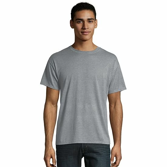 Men's Hanes Ultimate® X-Temp FreshIQ Super Soft Crewneck Pajama Tee Dark Blue Heather Men's Hanes Ultimate® X-Temp FreshIQ Super Soft Crewneck Pajama Tee Dark Blue Heather -Hanes Shop unnamed file 842