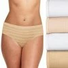 Hanes Ultimate® 4-pack Breathable Comfort Flex Fit Brief Panty Set 41CFF4 Alp White Blue Strling