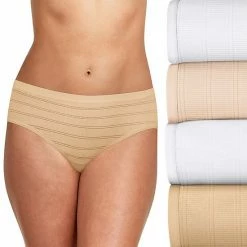 Hanes Ultimate® 4-pack Breathable Comfort Flex Fit Brief Panty Set 41CFF4 Alp White Blue Strling
